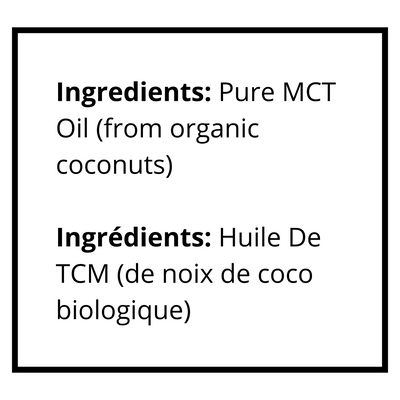 Organic Medium-Chain Triglycerides (MCT) Oil